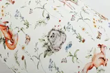 Bamboo Fiber Baby Pillow with Forest Animal Design
